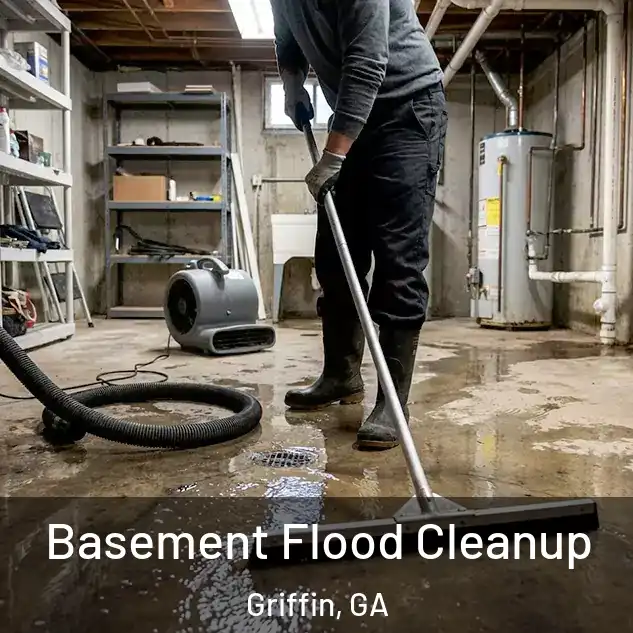  Basement Flood Cleanup Griffin, GA