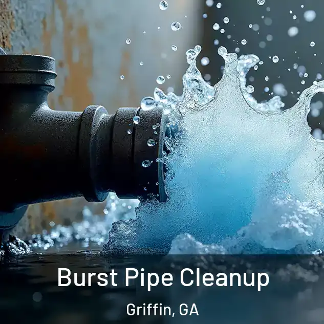  Burst Pipe Cleanup Griffin, GA
