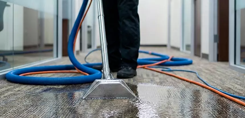 Soaked Carpet Restoration in Griffin