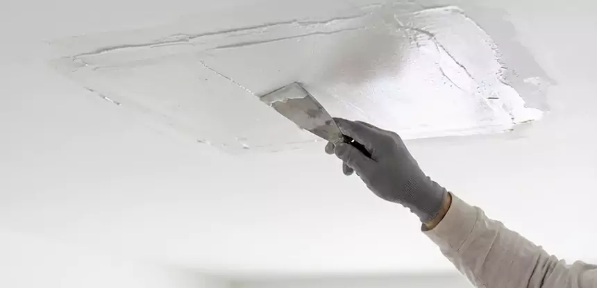 Ceiling Sagging Water Damage Repair Griffin