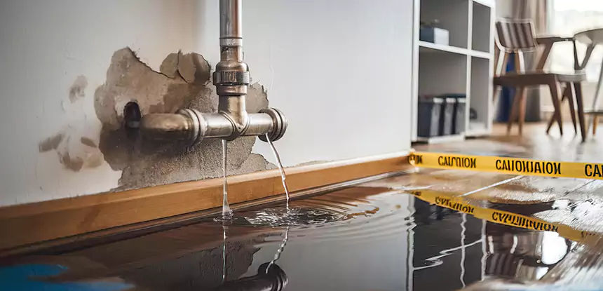 Burst Pipe Cleanup in Griffin