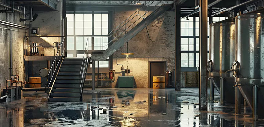 Emergency Industrial Cleanup in Griffin