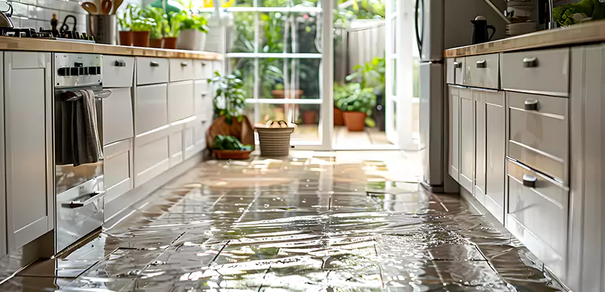 Kitchen Water Mitigation Services in Griffin