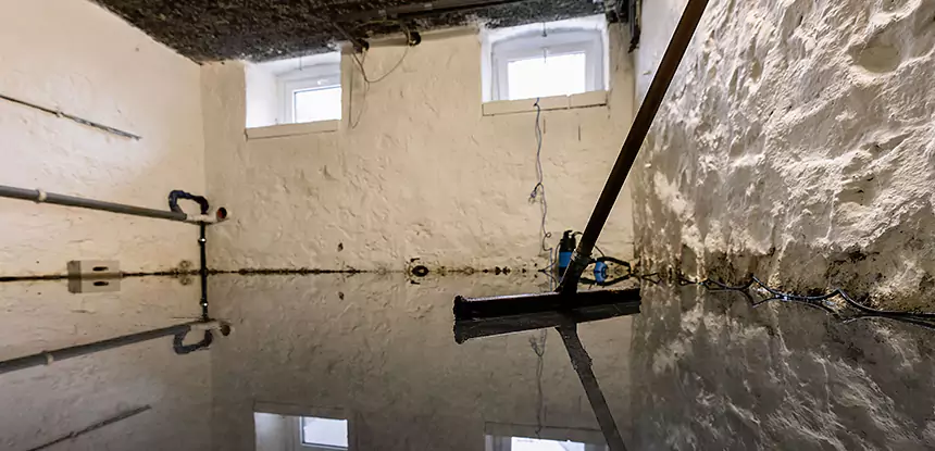 Basement Water Cleanup in Griffin