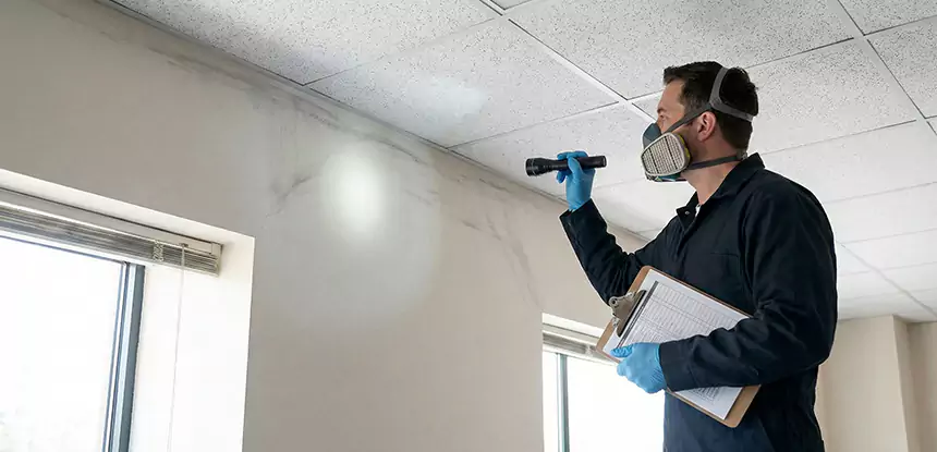 Ceiling Water Damage Inspection in Griffin