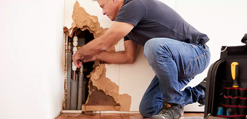 Broken Pipe Water Damage Repair in Griffin