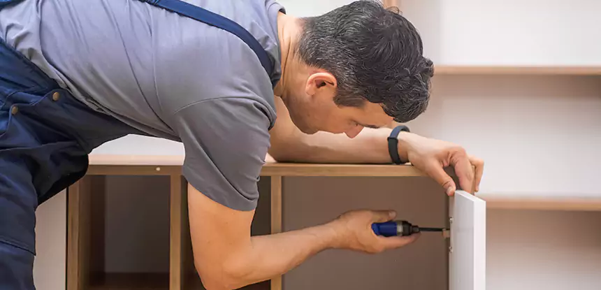 Water Damaged Cabinet Repair in Griffin