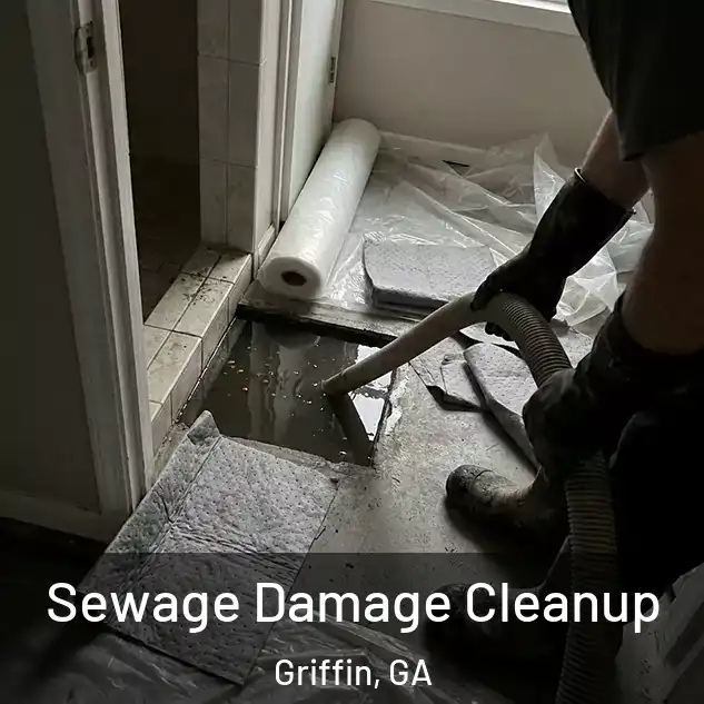  Sewage Damage Cleanup Griffin, GA